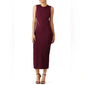 Opening Ceremony Plum Thalia Puckered Dress Size: Small